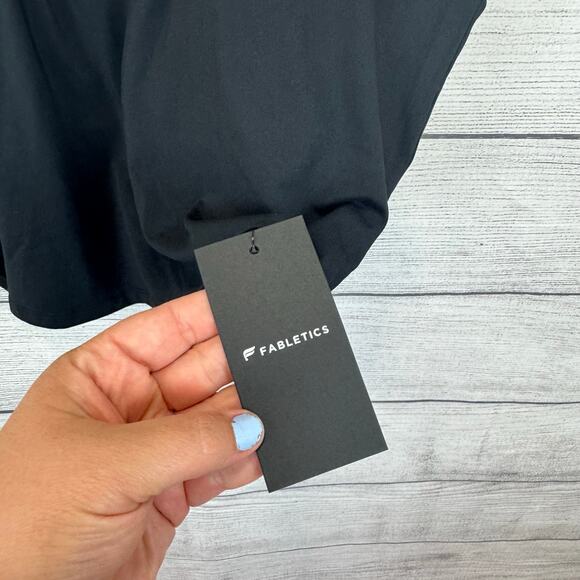 Fabletics Plus Size Active Black Racerback Bra Tank Size 4X - Picture 3 of 7